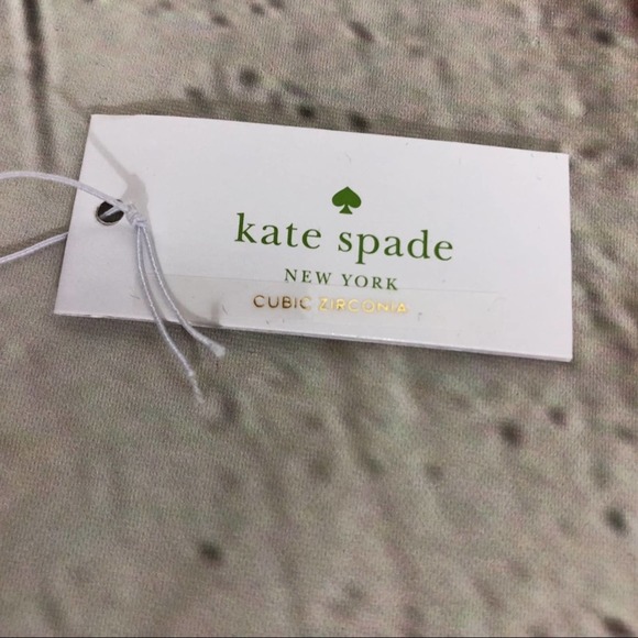 Kate Spade Full Circle Necklace NWT Cubic Zirconia - Picture 4 of 9